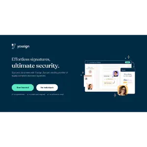 Yousign - 100% European data residency with eIDAS certification